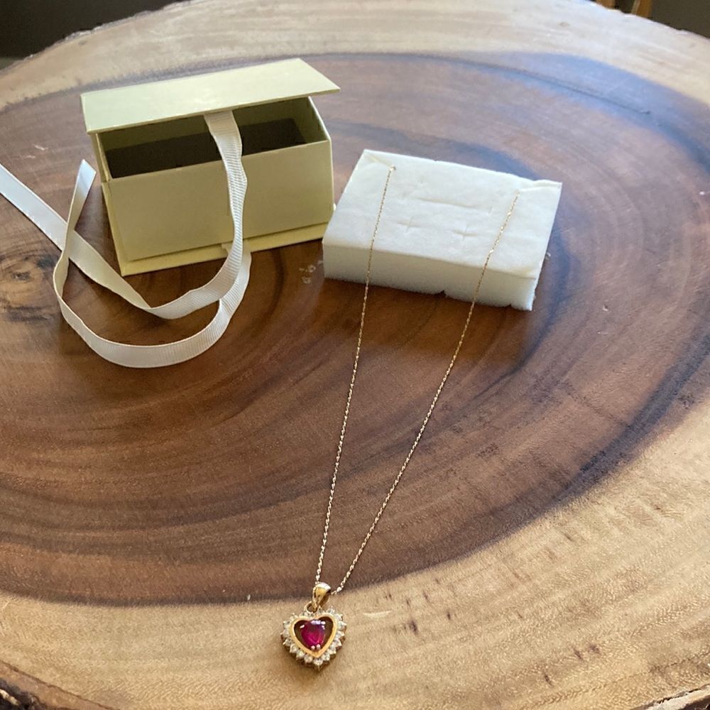 Vintage Heart Necklace  